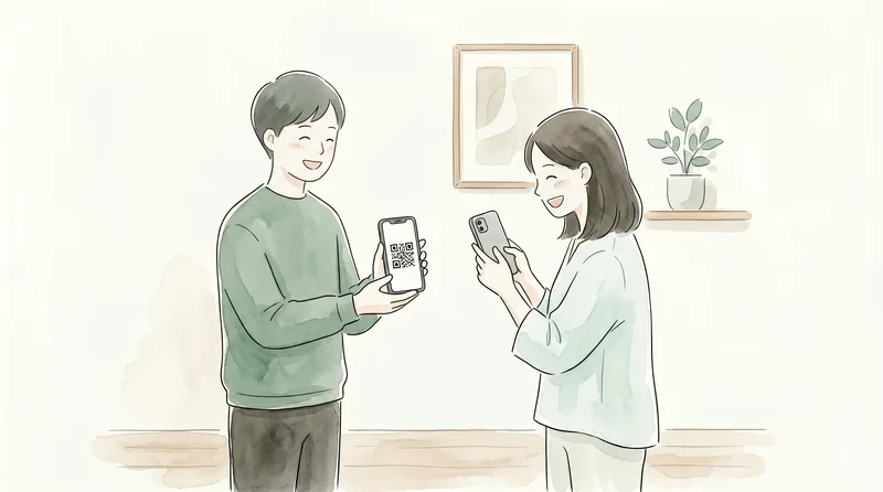 財布とスマホが並んでいる様子