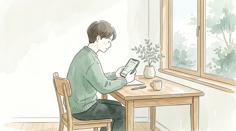 スマホでWariSakuのグループを設定している様子
