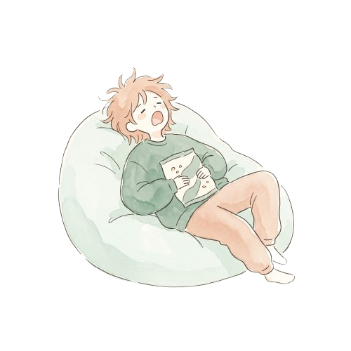 WariSaku運営者こなのイラスト